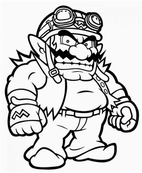 Free Mario Coloring Pages Printable Printable Blank World