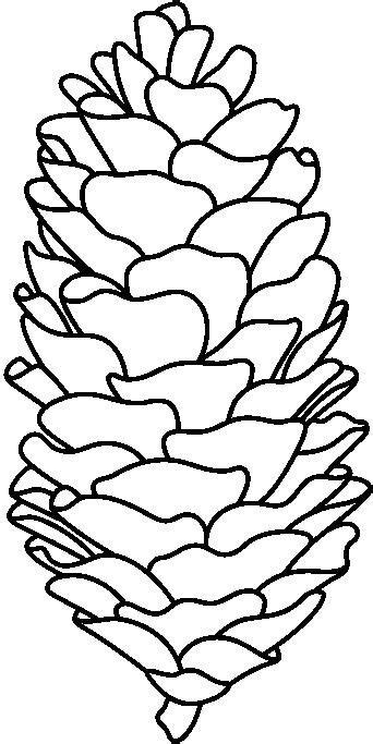 Pine Cone Coloring Pages Printable Sketch Coloring Page