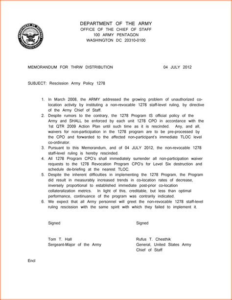 Memorandum For Record Template Word Army Army Military