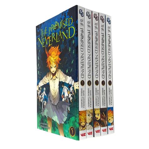 Kaiu Shirai By The Promised Neverland Vol 1 5 Books Collection Set On Onbuy