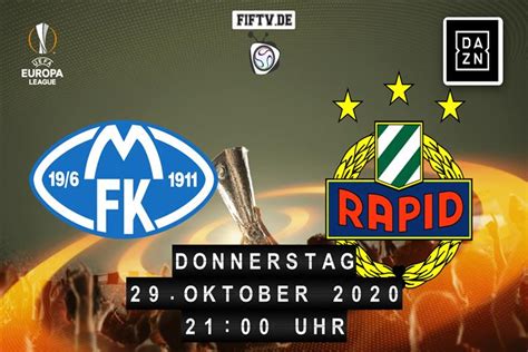 Eikrem macht es im alleingang! Molde - Rapid Wien | FussballimTV.de