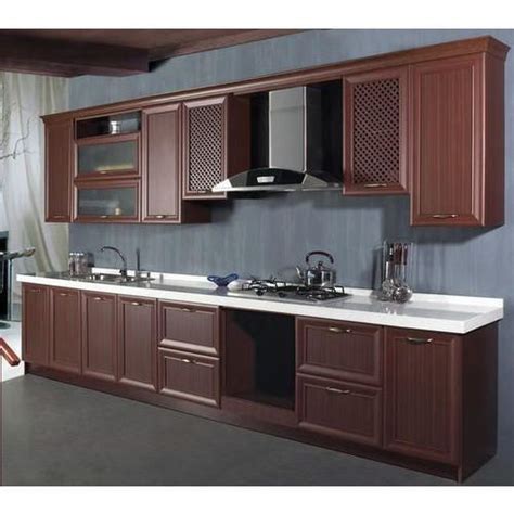 A full aluminium does not only limit to kitchen cabinet only but in wardrobe, shoe cabinet and others. PVC Kitchen Cabinet | Aluminum kitchen cabinets, Aluminium ...