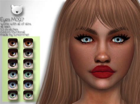 The Sims Resource Eyes M097 By Turksimmer • Sims 4 Downloads