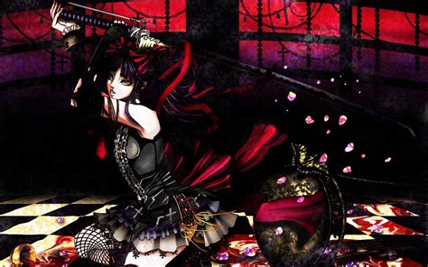 Free Download Katana Gothic Anime Anime Girls Swords Hd Wallpapers Flickr X For Your
