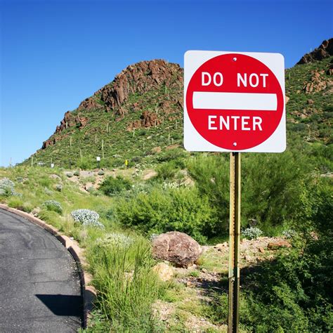 Do Not Enter Traffic Sign R5 1 Sku X R5 1