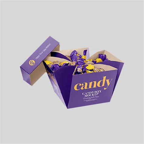 Custom Candy Packaging Boxes Wholesale