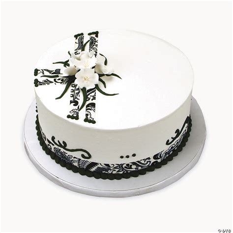 I prefer vanilla frosting, which i include in the recipe below. Classic Paisley Shimmer Ribbon Edible Image® Cake ...