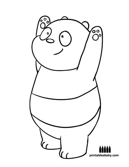 It has many colors, and we bare.bears have more than 10+ of coloring for kids to a different beautiful coloring patterns of bears bare. We Bare Bears Coloring Pages - Part 2