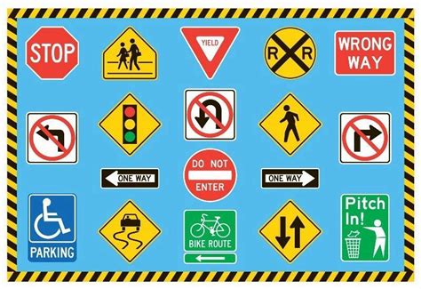 Street Signs For Kids Clipart Best