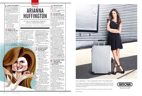 Arianna Huffington Vanity Fair June 2014