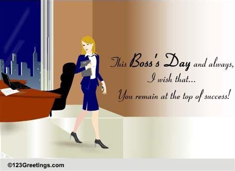Bosss Day Women Boss Cards Free Bosss Day Women Boss Ecards 123