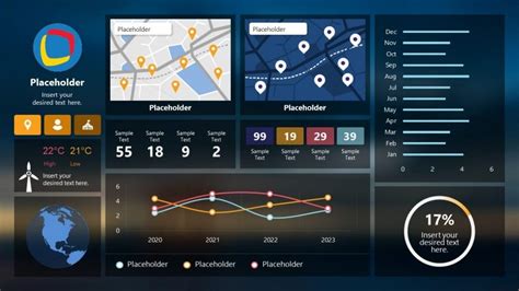 Smart City Monitoring Dashboard Template SlideModel