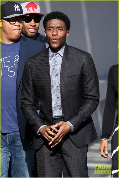 Chadwick Boseman Reveals How He Got His Black Panther Accent Photo 3644018 Photos Just