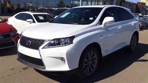 2015 Lexus Rx 350 Awd F Sport Package Walk Around In Ultra White