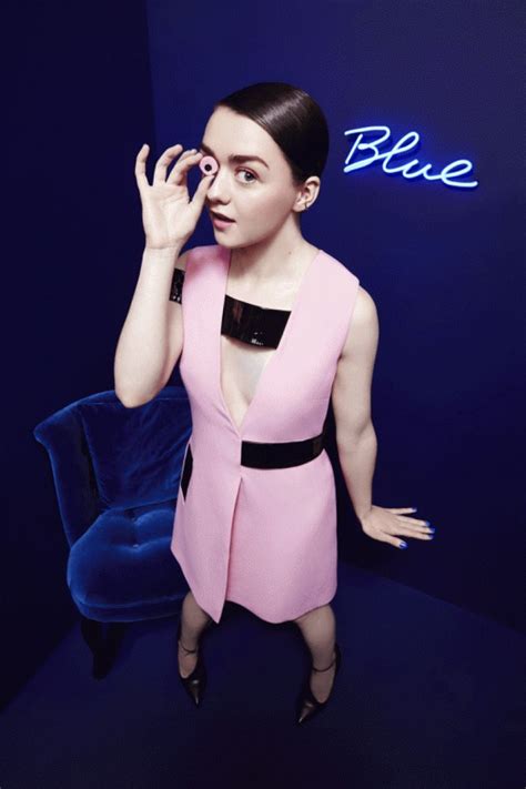 Maisie Williams At Es Magazine Photoshoot Celebzz Celebzz