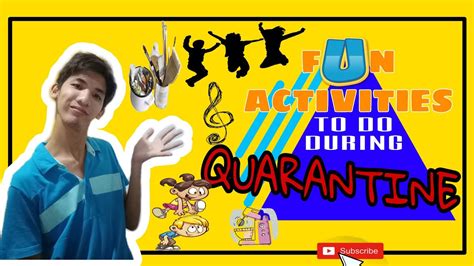 Fun Activities To Do During Quarantine Christian Reys Show Youtube