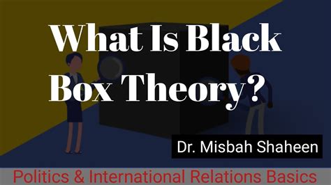 Black Box Theory Black Box Theory In Politics Ir Key Terms Youtube