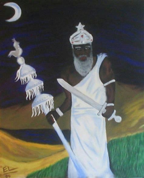 Obatala By El David Orixas Religião Africana