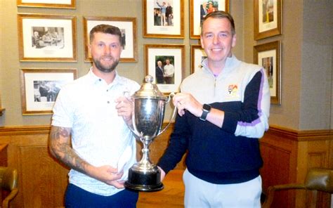 Ayrshire Golf Ayrshire Mens Champion Of Champions Trophy Second