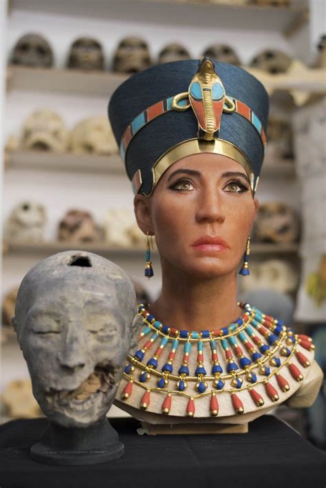 A New Anatomically Accurate Bust Depicts Queen Nefertiti—but With Fair Skin Nefertiti Bust