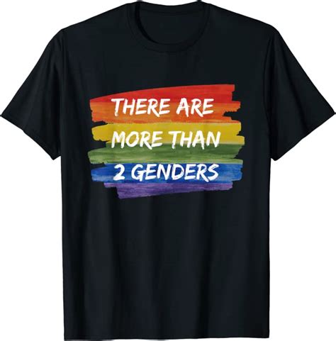 There Are More Than 2 Genders T Shirt Uk Fashion