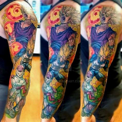 Dragon ball z dumbo dungeons & dragons earwig and the witch eden edward scissorhands elektra emily the strange emo nite e.t. Pin by Dondi Jones on Dragon Ball Z Tattoo | Dragon ball tattoo, Sleeve tattoos, Z tattoo