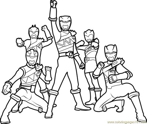 Free power ranger coloring pages. Get This Power Ranger Dino Force Coloring Pages for Kids ...