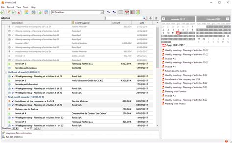 Scadenzario Software Per La Gestione Delle Scadenze