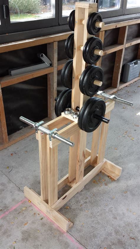 Shop a wide selection of weight racks at amazon.com. dumbbell rack diy - Google Search | At home gym, Diy home gym, Home made gym