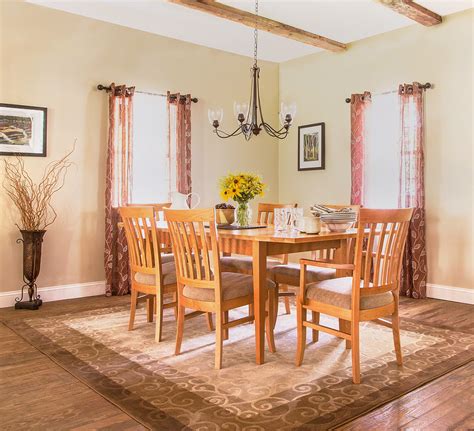 Available in a variety of lengths and widths to fit any size gathering. Classic Shaker Dining Furniture - Traditional - Dining ...