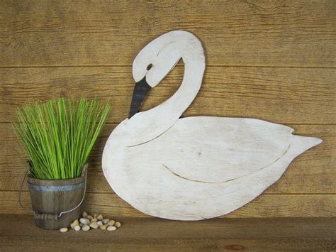 White Swan Decor Swan Nursery Decor Swan Wall By Pineridgedesigns