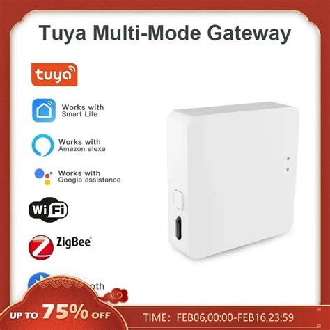 Tuya Ok Modlu ZigBee Bluetooth A Ge Idi Hub Kablosuz Ak Ll Ev Aletleri