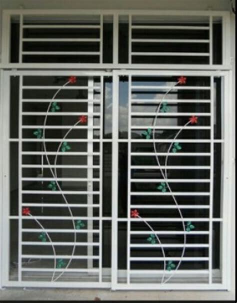 Silver Modern SS Window Grill For Home At Rs 950 Sq Ft In Delhi ID