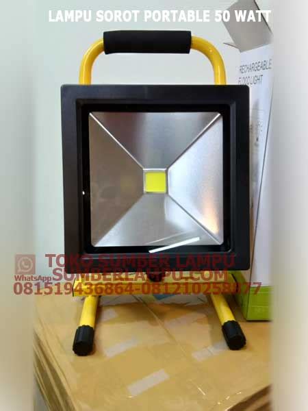 Maybe you would like to learn more about one of these? Lampu Sorot LED Portable 50 watt Emergency Floodlight ...
