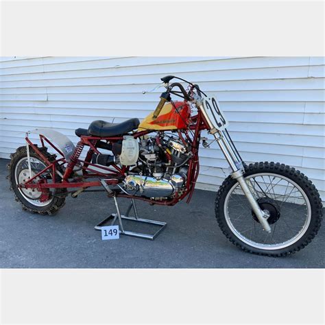 Harley Davidson Hill Climbing Motorcycle Teel Auctions