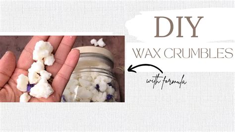 How To Make Wax Melt Crumbles Step By Step Diy Wax Melt Crumbles
