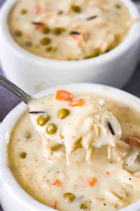 Creamy Turkey Soup With Rice Is A Perfect Fall Comfort Food Recipe