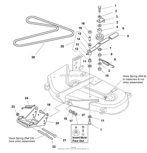 Craftsman 46 Mower Deck Belt Diagram