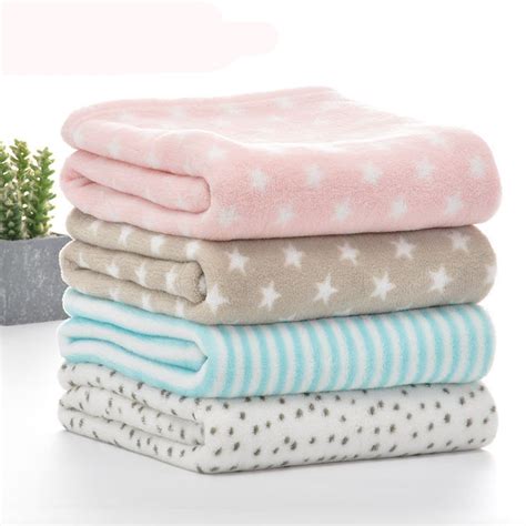 Buy New Plaid Pink Comfort Baby Blanket Coral Fleece