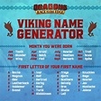 Viking Name Generator • Enchanted Little World