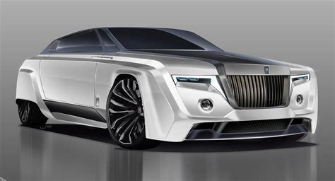 In The Year 2050 The Rolls Royce Phantom Could Look Like This Carscoops