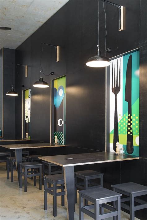 Pin De Founterior Interior Design M Em Restaurant Design Interiores