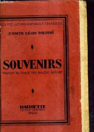Souvenirs Enfance Adolescence Jeunesse 9e Edition De Comte Leon Tolstoi Bon Couverture