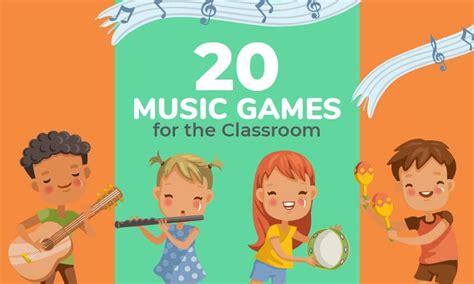 I've been listening to music for most of my life and playing it for quite some time. 20 Fun Music Games for the Classroom | Classroom, Music games, Good music