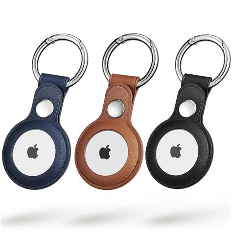 Apple Airtag Leather Keychains Deals
