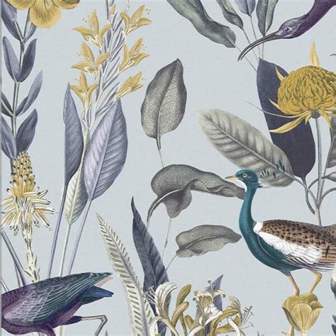 Graham And Brown Glasshouse Soft Grey Removable Wallpaper Sample 11172194