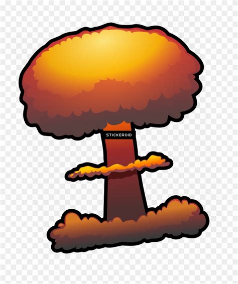 Atomic Explosion Art Nuke Explosion No Background Clipart 827714