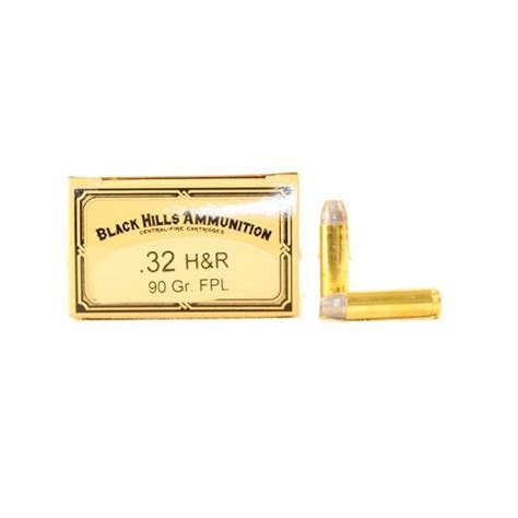 Black Hills 32 Handr Magnum 90gr Flat Point Lead Cowboy Ammunition 50rds