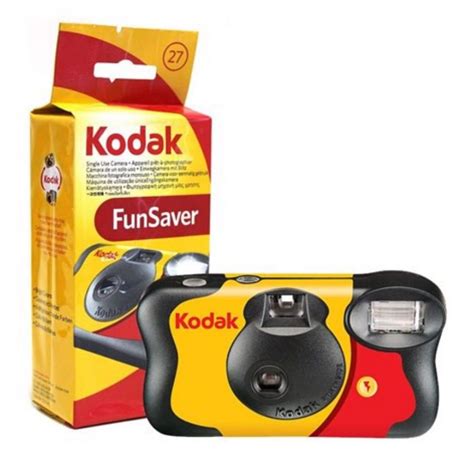 Kodak Funsaver 27 Exposures Disposable Film Camera Shopee Singapore