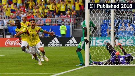 colombia emerges from the world cup chaos booting senegal the new york times